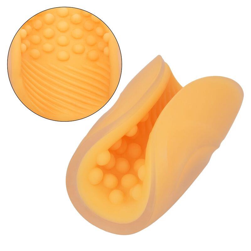 MASTURBATOR Z BEAD GRIP ORANŽNA