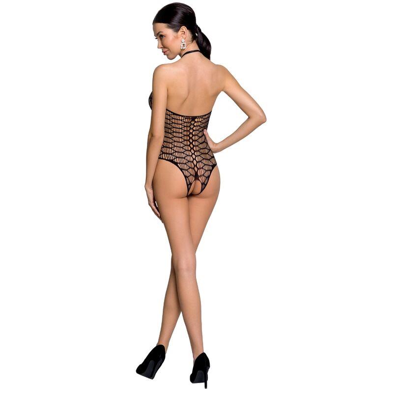 ŽENSKI BS087 CRNI BODYSTOCKING JEDNA VELIČINA