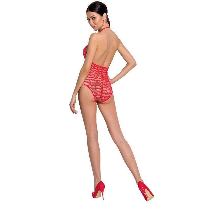 WOMAN BS087 RED BODYSTOCKING ONE SIZE
