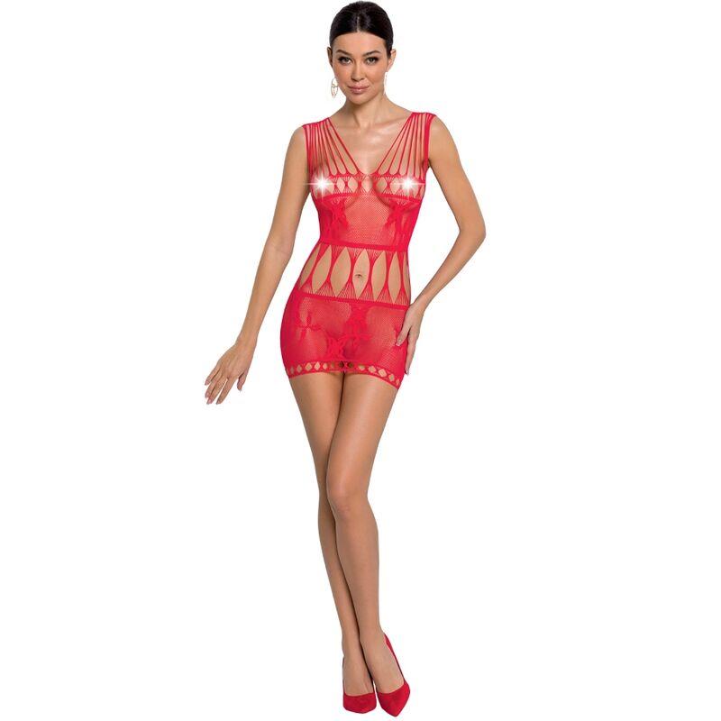WOMAN BS090 RED BODYSTOCKING ONE SIZE