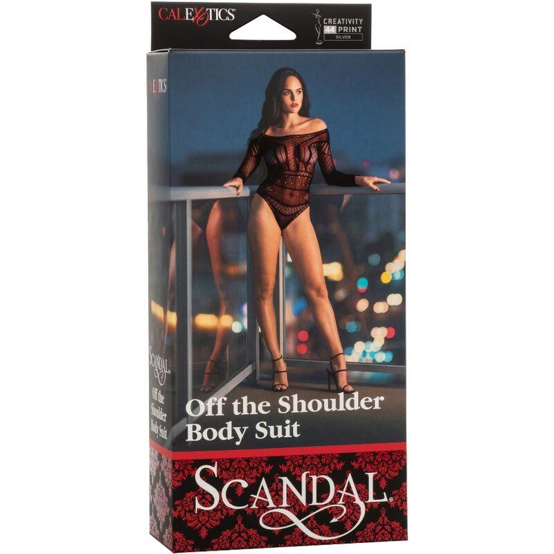 SCANDAL SHOULDER BODY SUIT ONE SIZE