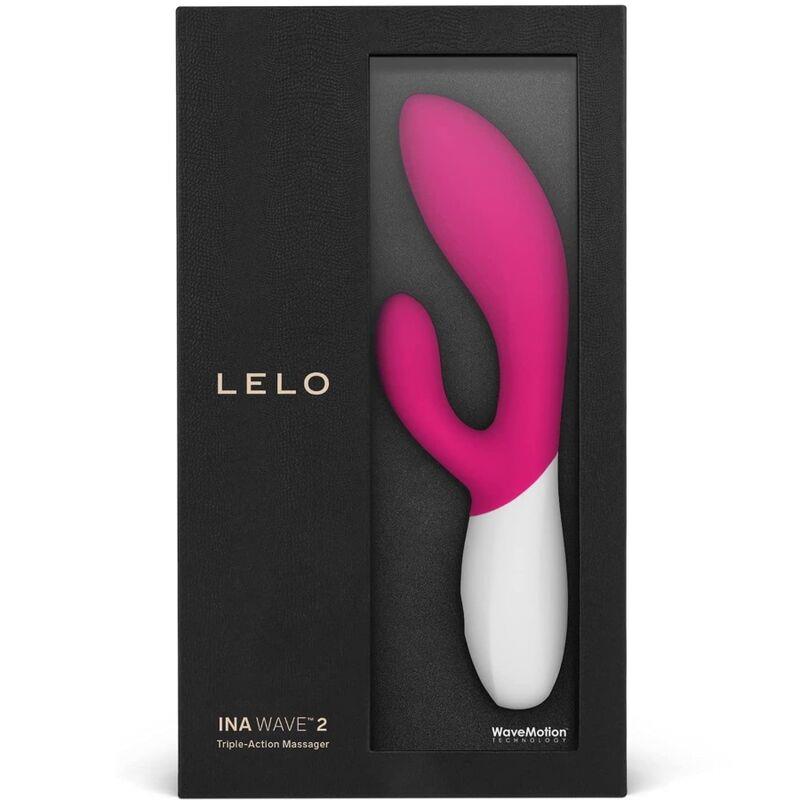INA WAVE 2 VIBRATOR LUKSUZNI SPECIJALNI POKRET FUKSIJA