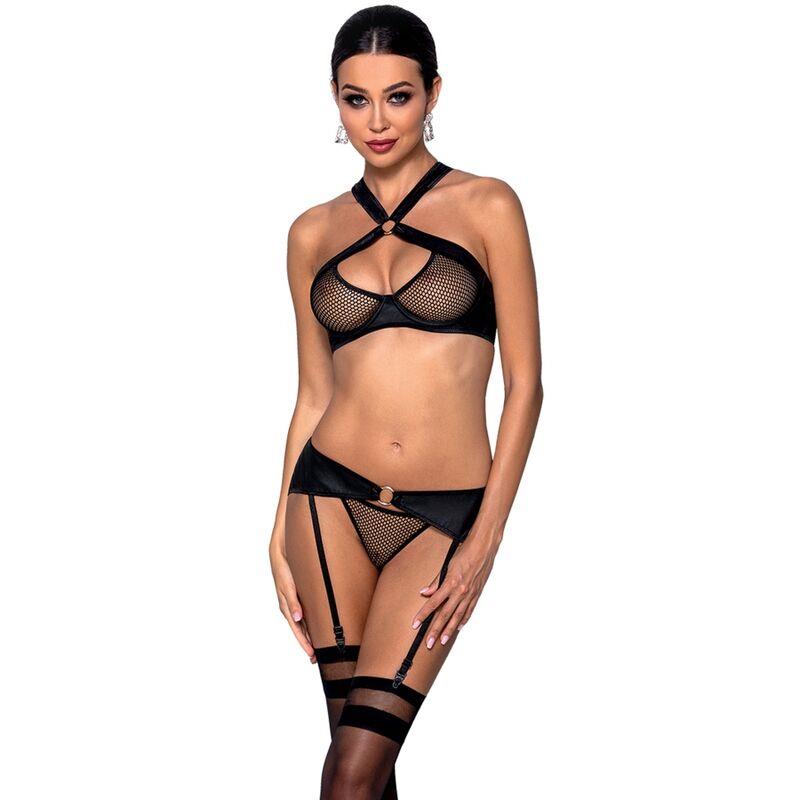 AMANDA ECOLOGICAL LEATHER SET S/M