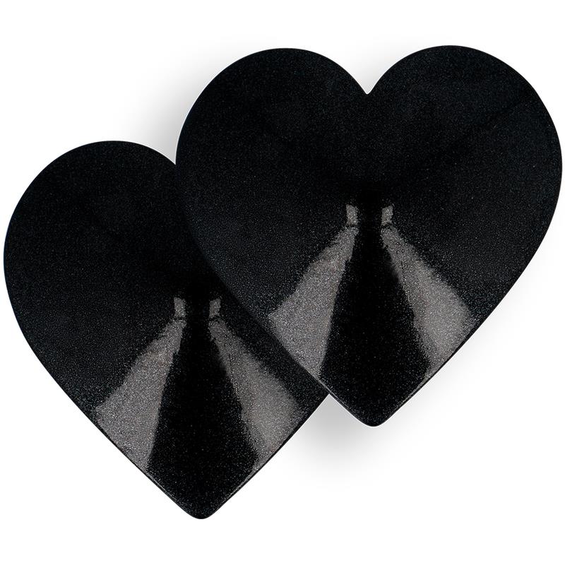 NIPPLE COVERS BLACK HEARTS