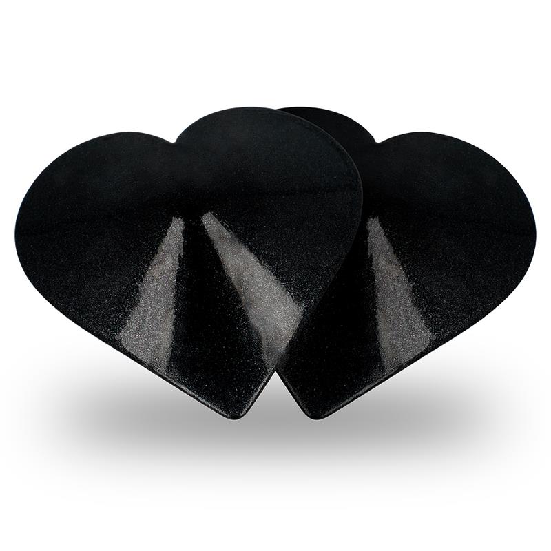 NIPPLE COVERS BLACK HEARTS