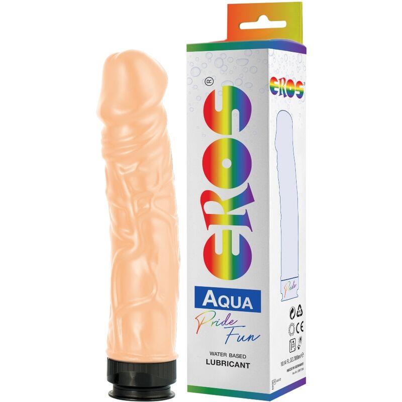 EROS AQUA LGBT PRIDE DILDO I LUBRIKANT NA BAZI VODE