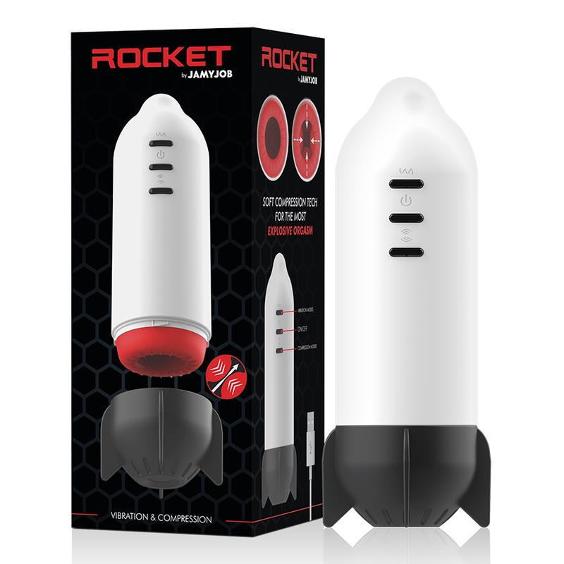 ROCKET MASTURBATOR SOFT COMPRESSION TECH AND VIBRATION