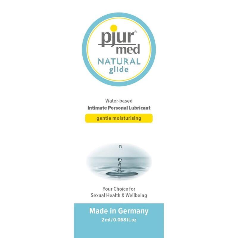 MED NATURAL WATER-BASED LUBRICANT 2 ML