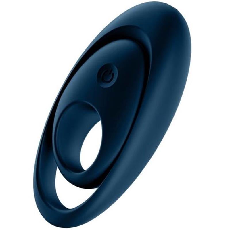 GLORIOUS DUO RING VIBRATOR BLUE
