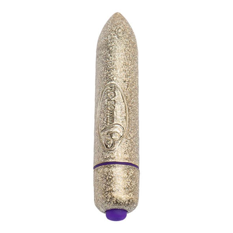 RO-80 MM GOLD VIBRATING BULLET 7 V