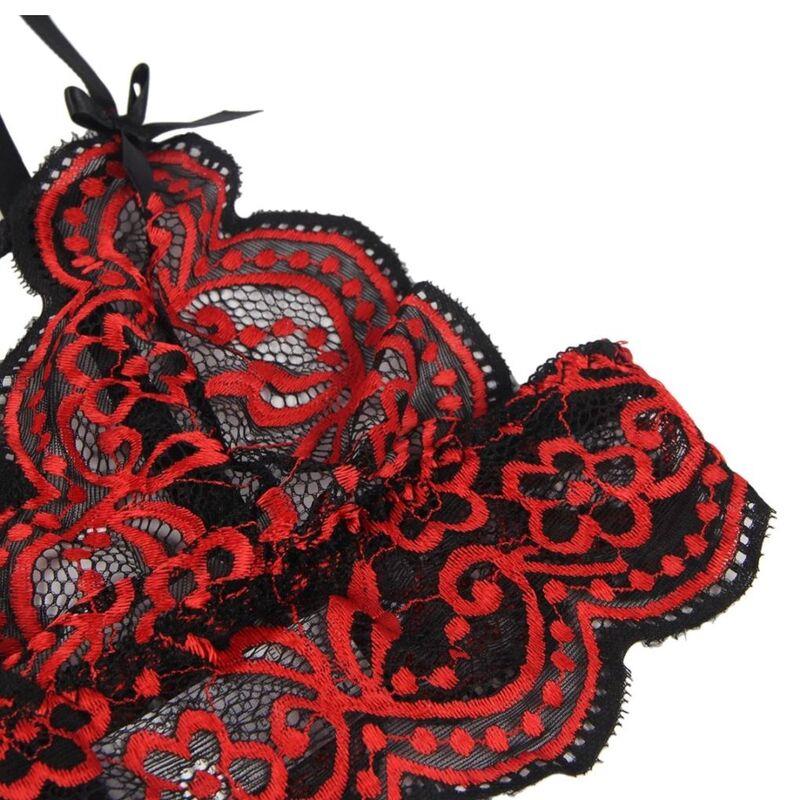 DVA DIJELA SET ČIPKASTI TOP I TANGA S/M