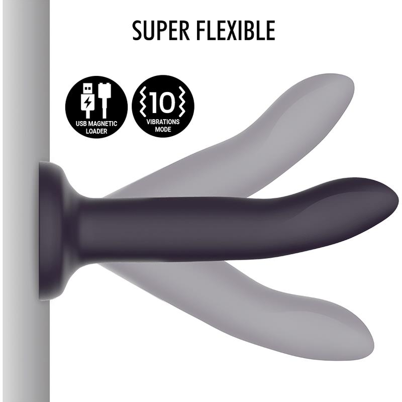 DUMAN MYSTIC DILDO M - VIBRATOR COMPATIBLE WITH WATCHME WIRELESS TECHNOLOGY