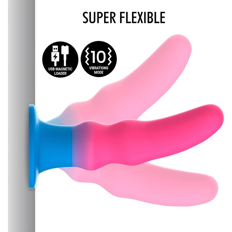 KUNO UTOPIA DILDO S - VIBRATOR WATCHME BEŽIČNA TEHNOLOGIJA KOMPATIBILAN