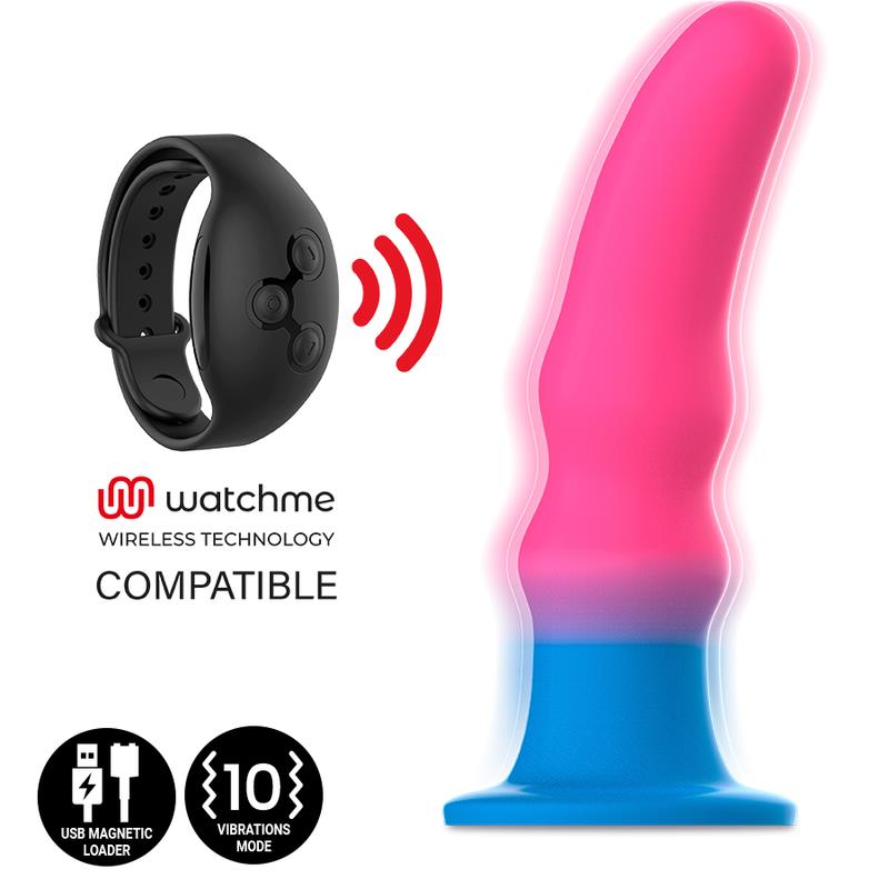 KUNO UTOPIA DILDO M - VIBRATOR KOMPATIBILEN Z WATCHME BREZŽIČNO TEHNOLOGIJO