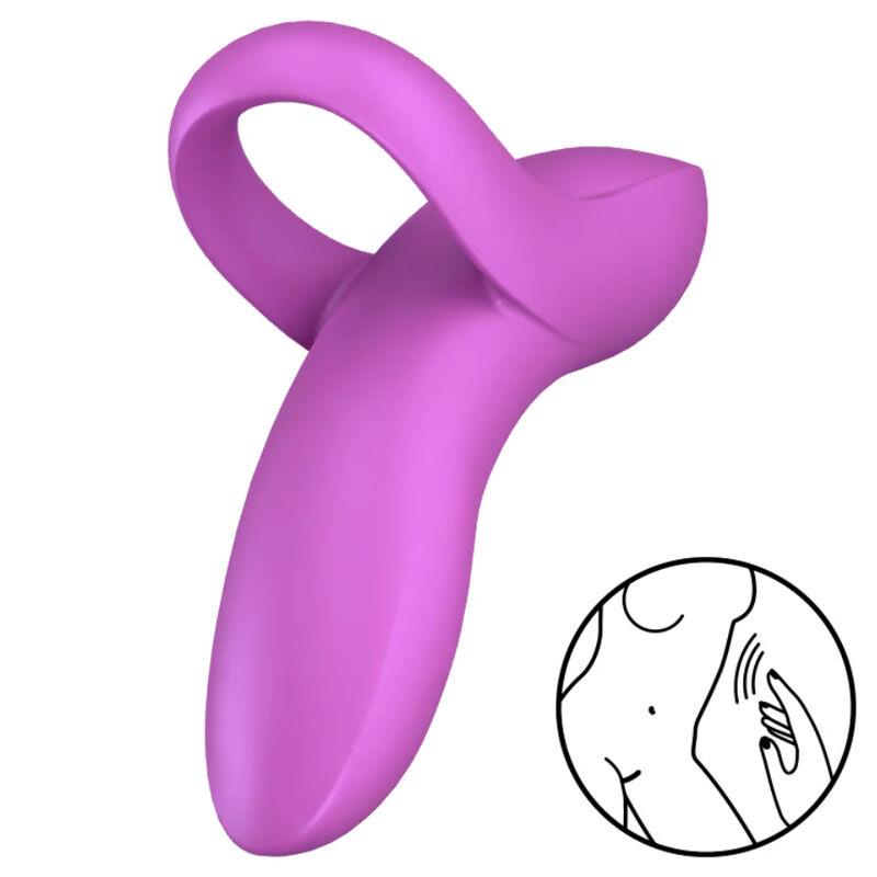 BOLD LOVER FINGER VIBRATOR WHITE