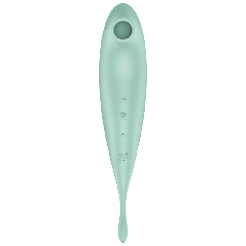 TWIRLING PRO+ AIR PULSE STIMULATOR & VIBRATOR APLIKACIJA CRVENA