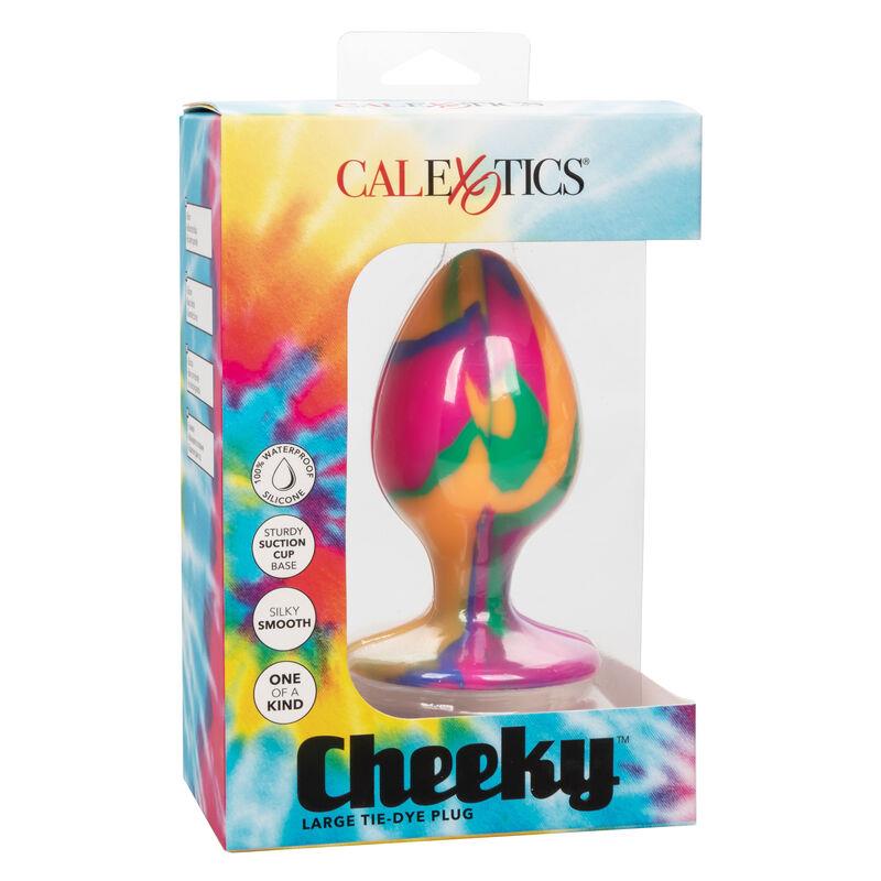 CHEEKY LARGE TIE-DYE PLUG ANAL