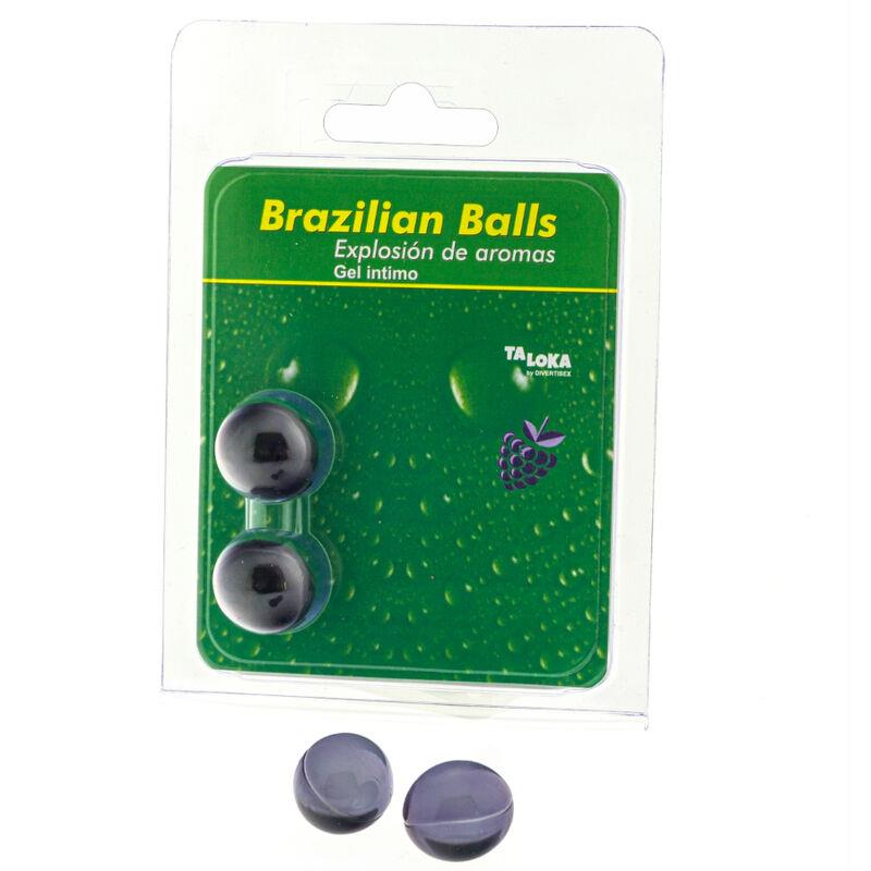 2 BRAZILIAN BALLS BERRIES INTIMATE GEL
