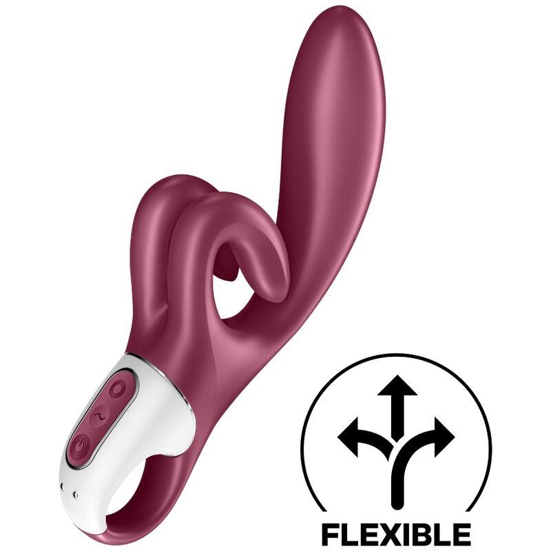 TOUCH ME RABBIT VIBRATION RED