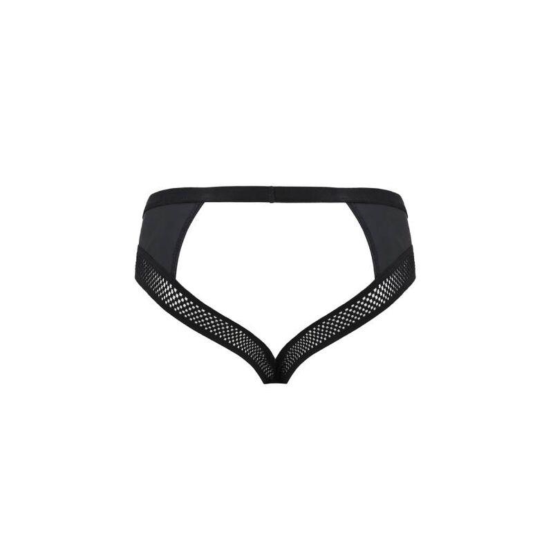 030 OPEN SLIP TOM BLACK S/M