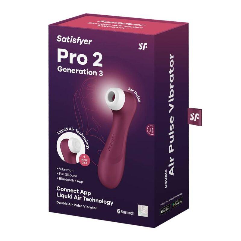 PRO 2 GENERACIJA 3 VINSKO RDEČA BLUETOOTH & APLIKACIJA
