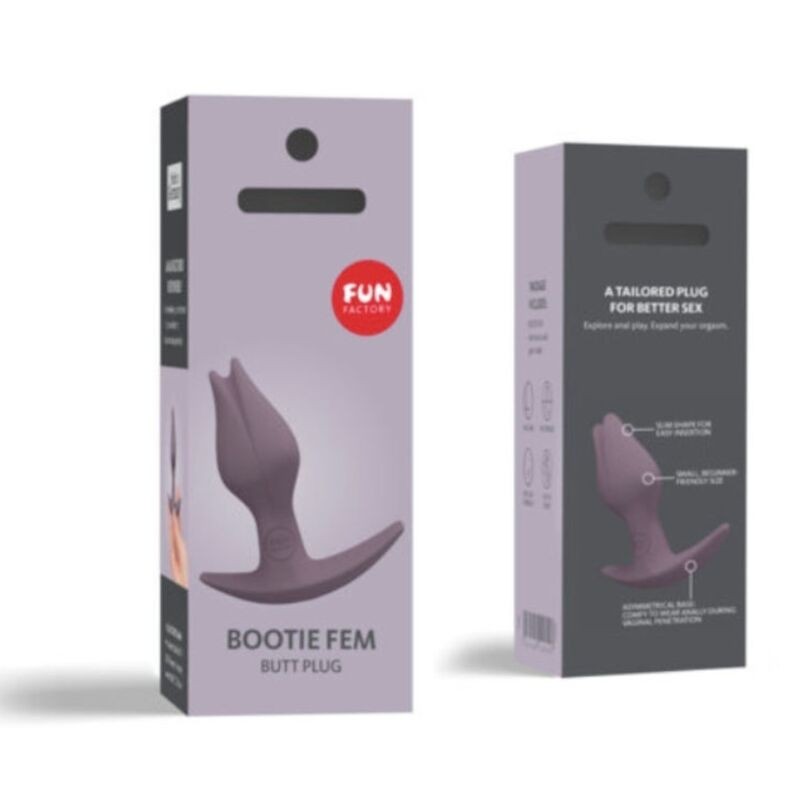 BOOTIE FEM ŽENSKI ANALNI VTIČ DARK TAUP