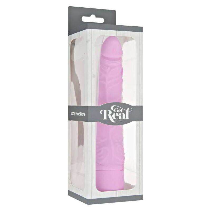 KLASIČNI TANAK VIBRATOR ROZA