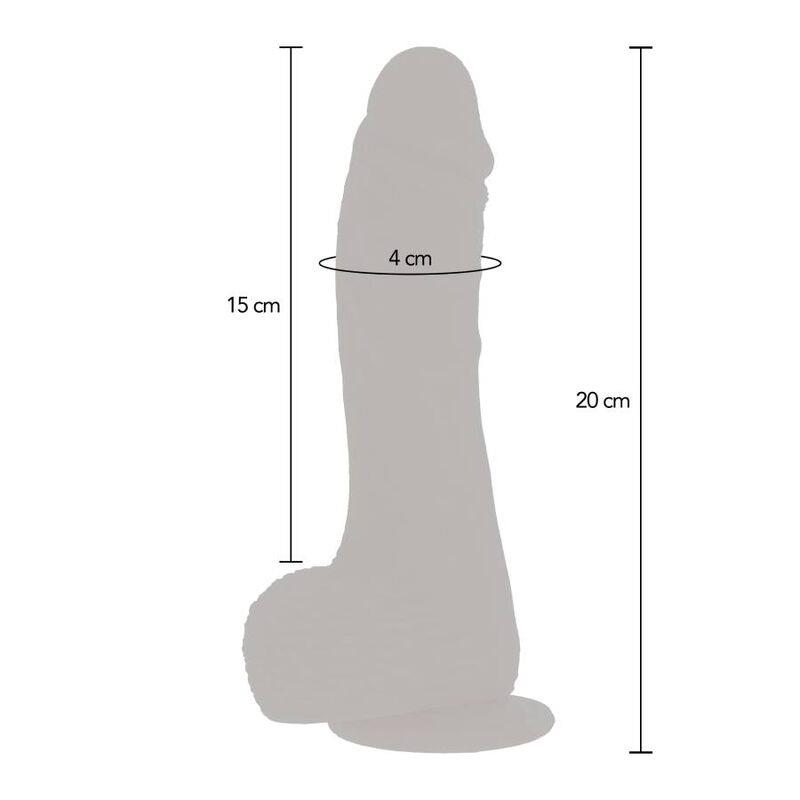 UP&DOWN ROTIRAJUĆI VIBRIRAJUĆI DILDO KOŽA
