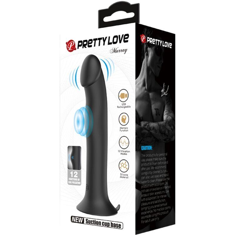 MURRAY VIBRATOR I KLITORALNE STIMULACIJSKE VALOVE CRNI
