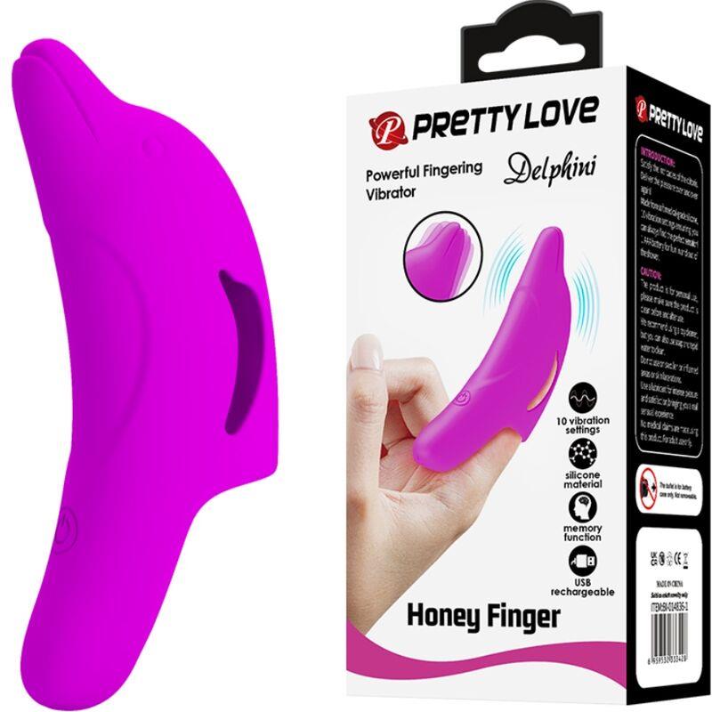 DELPHINI MOČAN PURPLE FINGER STIMULATOR