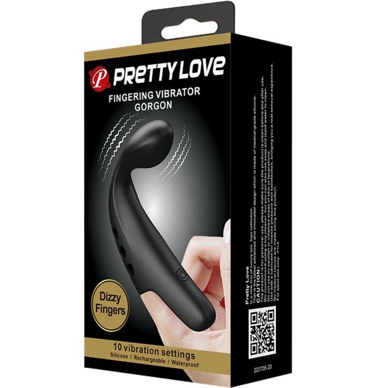 BLACK GORGON VIBRATOR THIMBLE