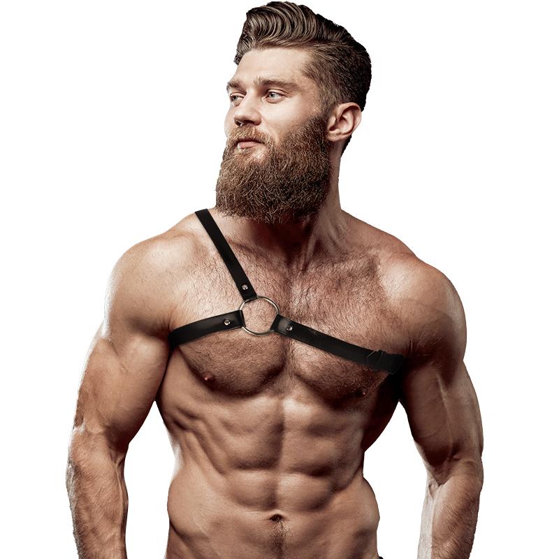 ATTITUDE MUŠKA PREKRIŽENA RAMENA ECO KOŽNA HARNESS