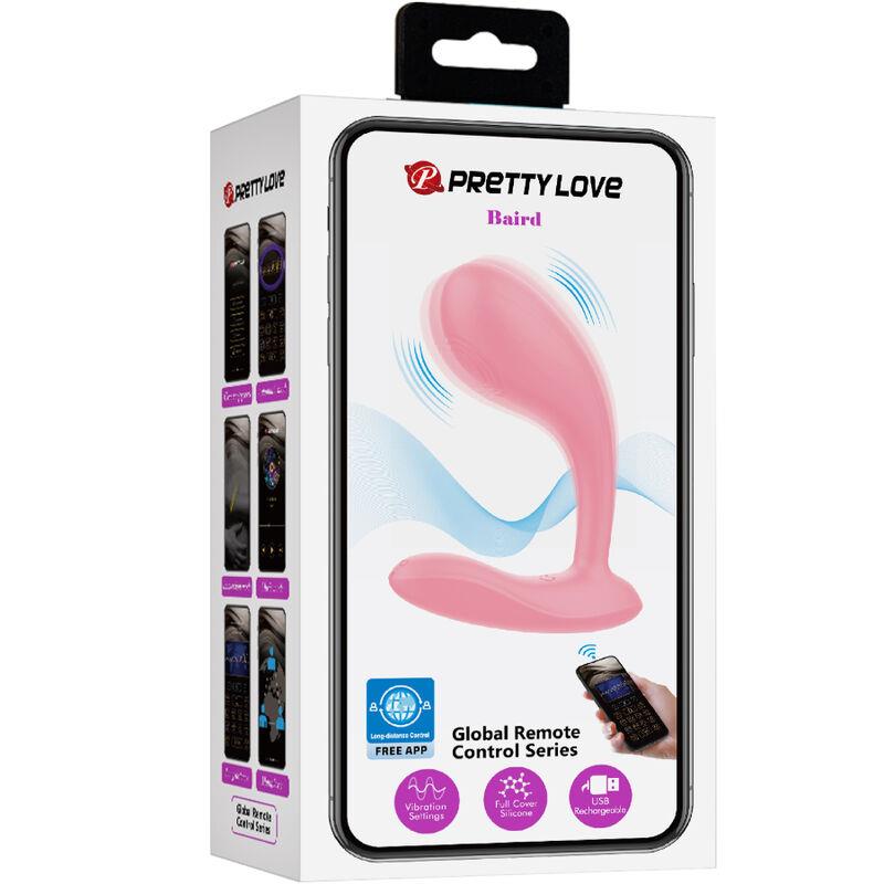 BAIRD G-SPOT 12 VIBRACIJA PUNJIVI ROZA APP