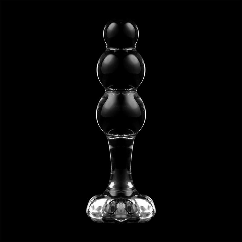 MODEL 1 ANAL PLUG BOROSILIKATNO STAKLO PROZIRNO 10.5 CM -O- 3 CM