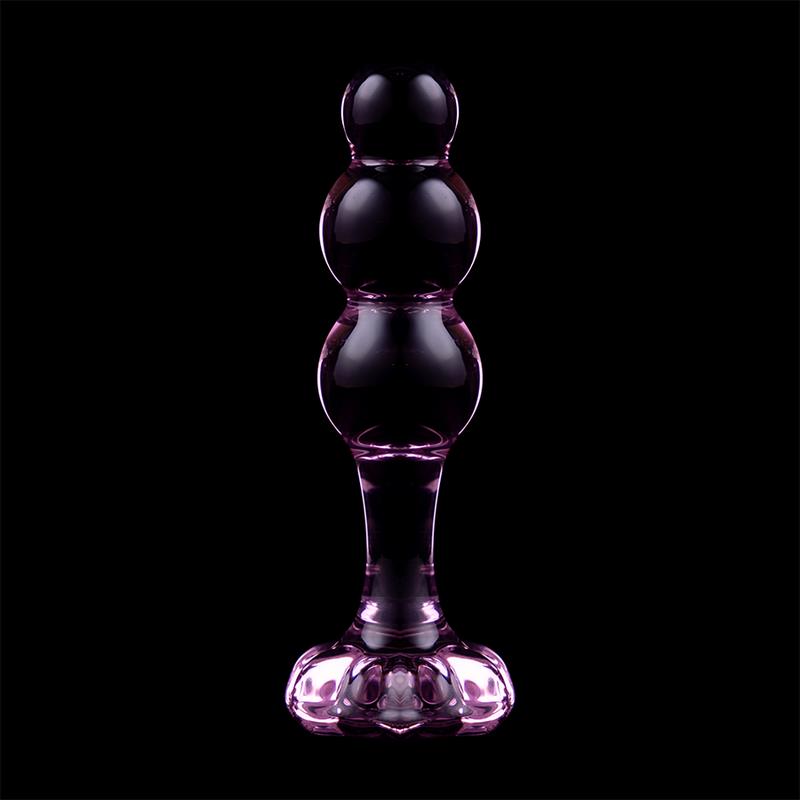 MODEL 1 ANAL PLUG BOROSILIKATNO STAKLO PROZIRNO 10.5 CM -O- 3 CM