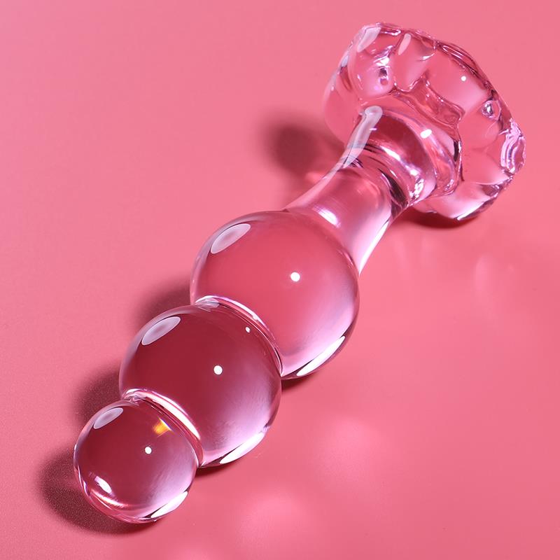 MODEL 1 ANAL PLUG BOROSILIKATNO STAKLO PROZIRNO 10.5 CM -O- 3 CM