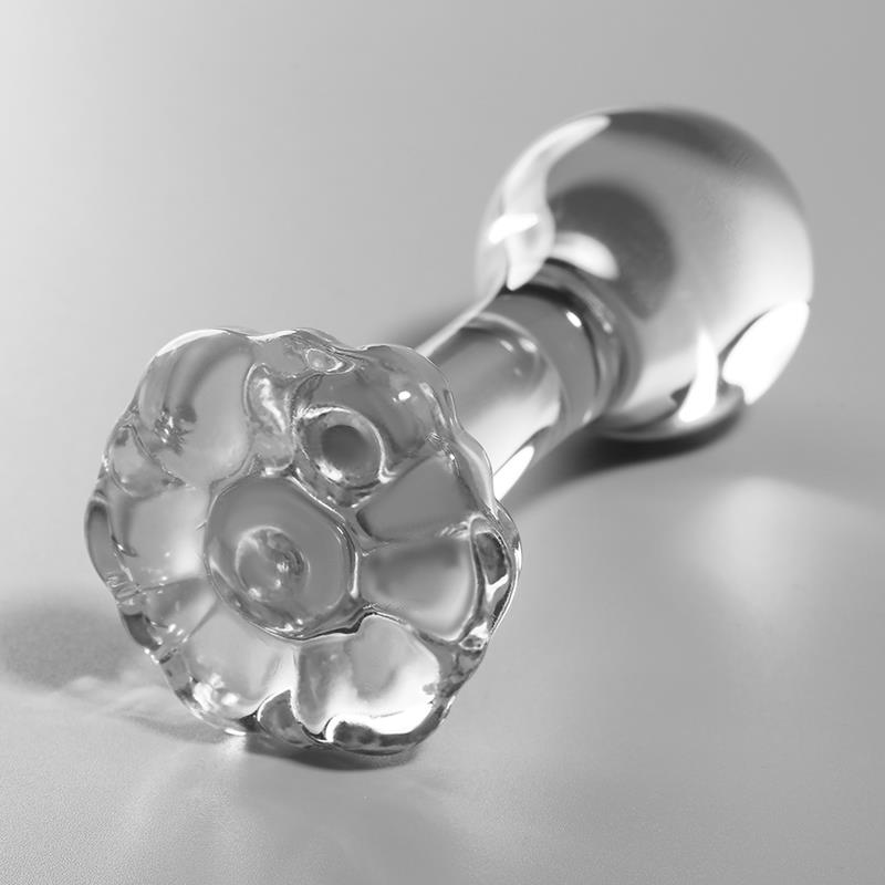 MODEL 2 ANAL PLUG BOROSILIKATNO STAKLO PROZIRNO 11 CM -O- 3.5 CM