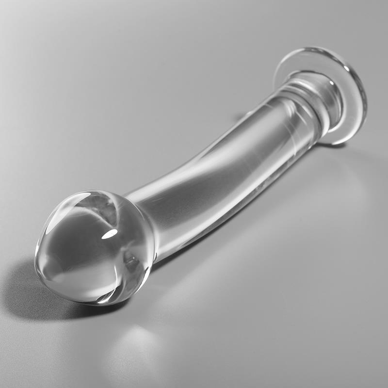 MODEL 11 DILDO BOROSILIKATNO STAKLO PROZIRNO 16 CM -O- 3 CM