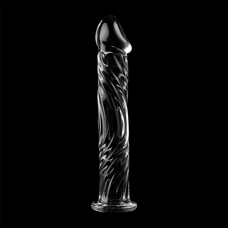 MODEL 12 DILDO OD BOROSILIKATNOG STAKLA PROZIRNO 17 CM -O- 3.5 CM