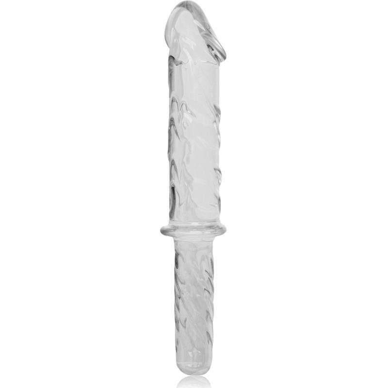 MODEL 24 DILDO BOROSILIKATNO STAKLO PROZIRNO 28.5 CM -O- 5 CM
