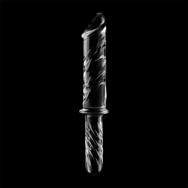 MODEL 24 DILDO BOROSILIKATNO STAKLO PROZIRNO 28.5 CM -O- 5 CM