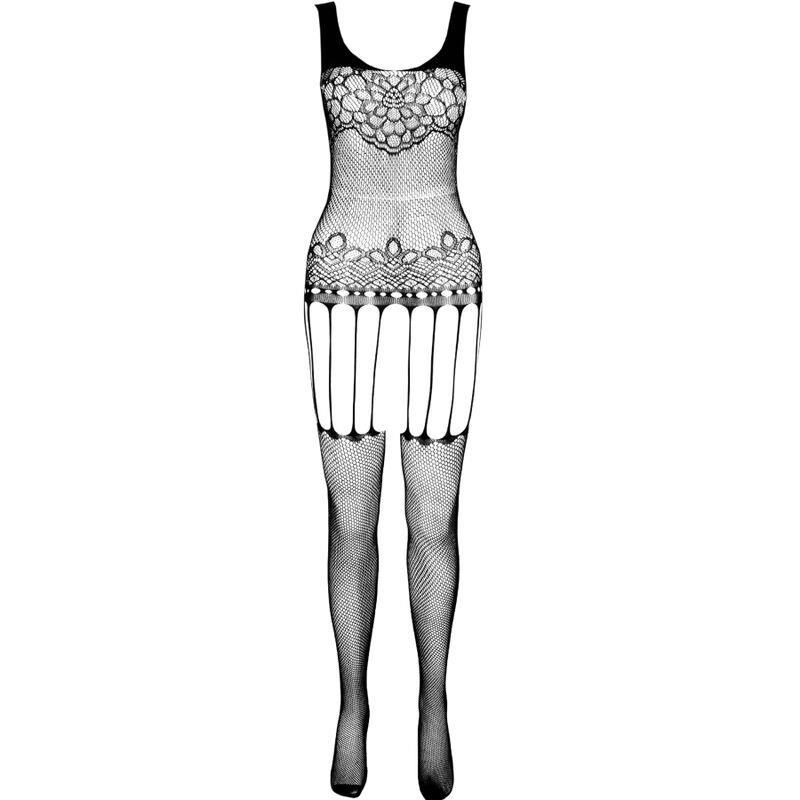 ECO COLLECTION BODYSTOCKING ECO BS001 BLACK