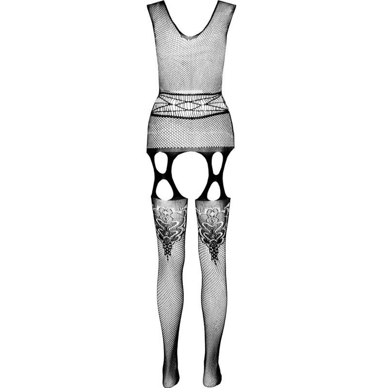 ECO COLLECTION BODYSTOCKING ECO BS014 BLACK