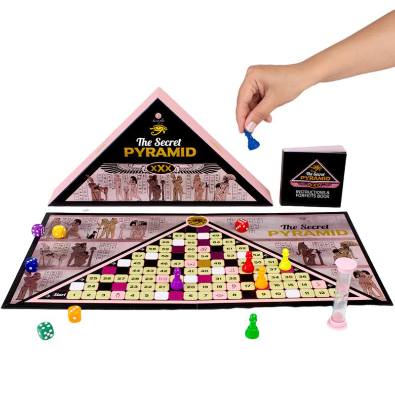 GAME THE SECRET PYRAMID /ES/EN/FR/DE/IT/PT/NL/