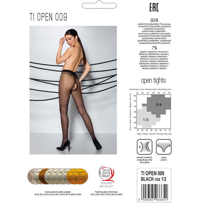 TIOPEN 009 BLACK TIGHTS 1/2 20 DEN