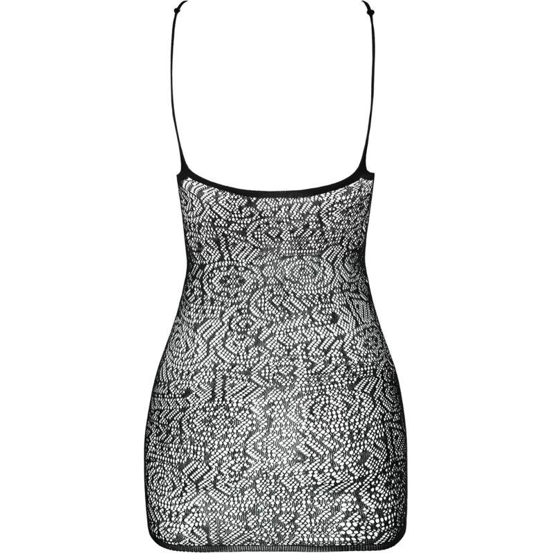 BS096 CRNI BODYSTOCKING JEDNA VELIČINA