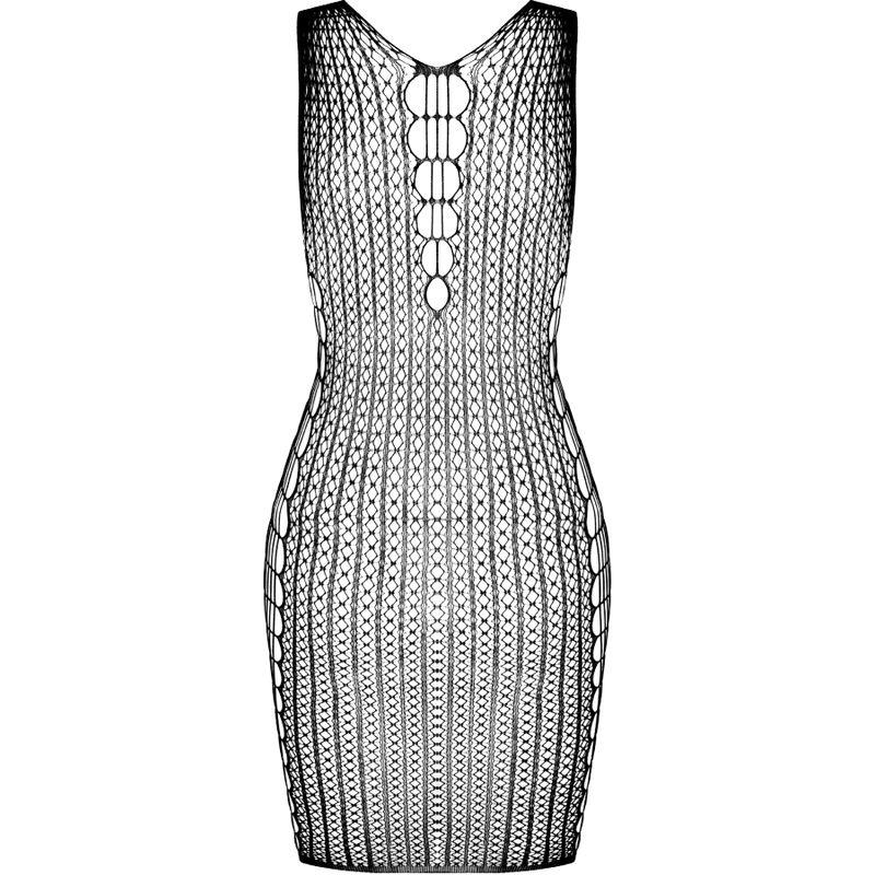 BS097 CRNI BODYSTOCKING JEDNA VELIČINA