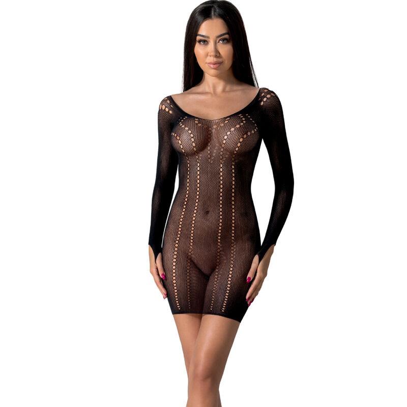 BS101 BODYSTOCKING BLACK ONE SIZE