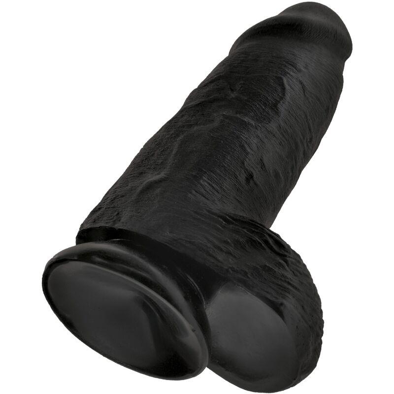 CHUBBY REALISTIČNI PENIS 23 CM CRNI
