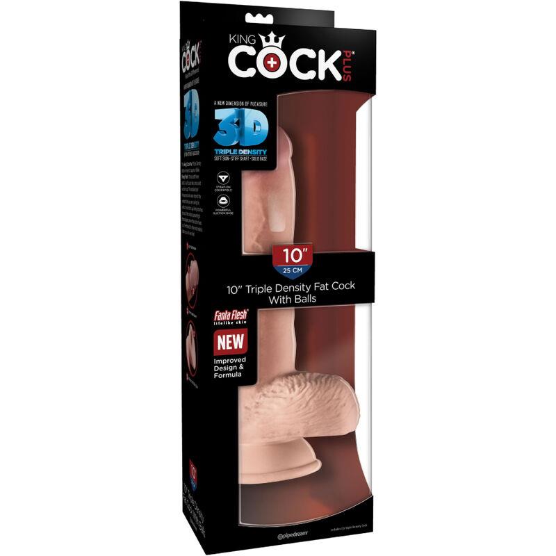 REALISTIC PENIS WITH BALLS 19.4 CM LIGHT